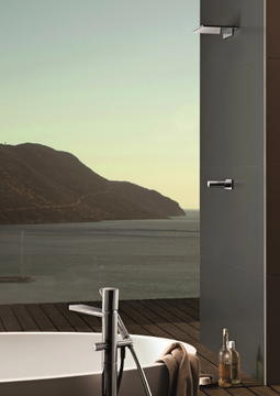 MILANO - 8036A/8043B - Waterfall shower by Fantini Rubinetti - view 3
